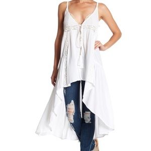 Elan Hi-Lo Cotton Vest